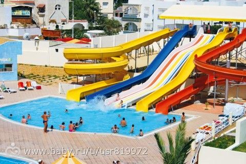 Супер- отели Туниса с мини-аквапарком или водными горками