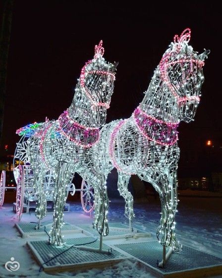 Новости и фото новогодней Москвы