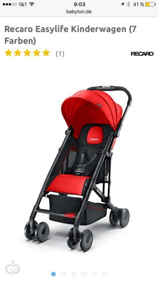 Коляска Recaro easy life