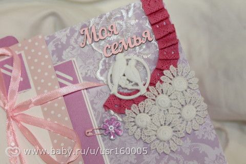 Альбом для малышки Тонечки