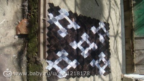 Меховые ковры, сидушки, пледы и прочая...прочая и прочая...